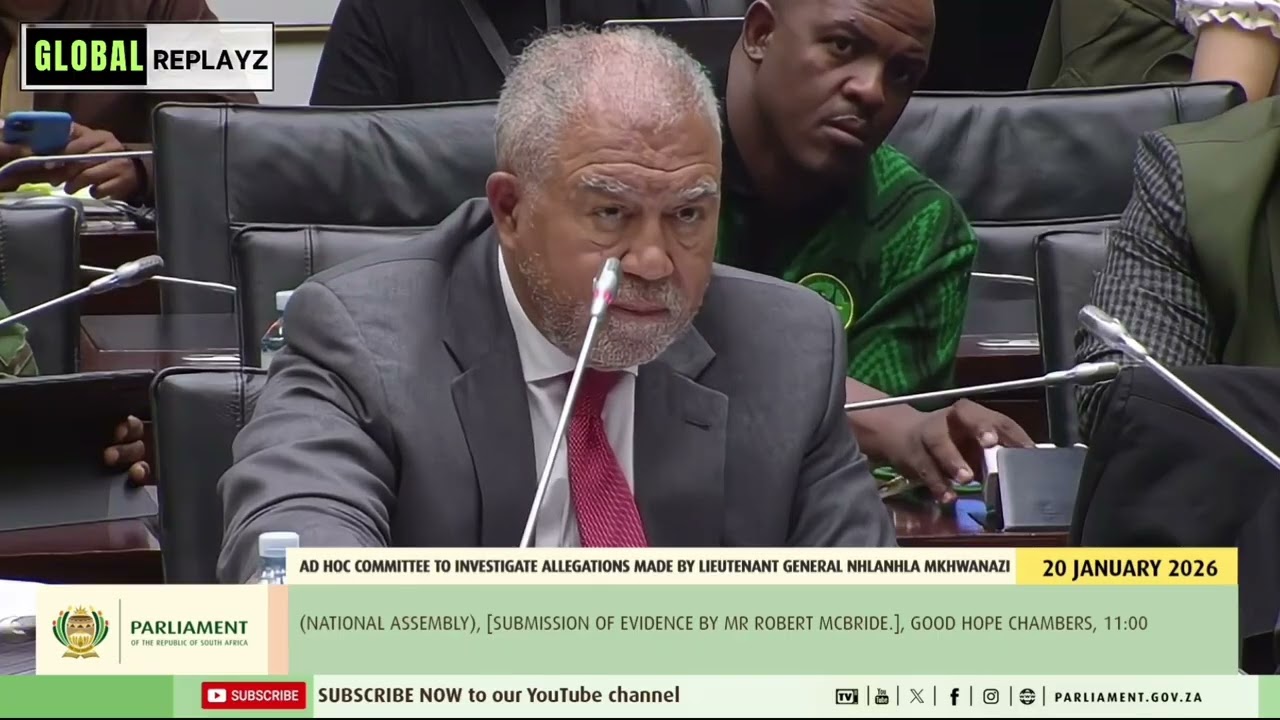 Omissions On Robert McBride's CV Comes Up Again 