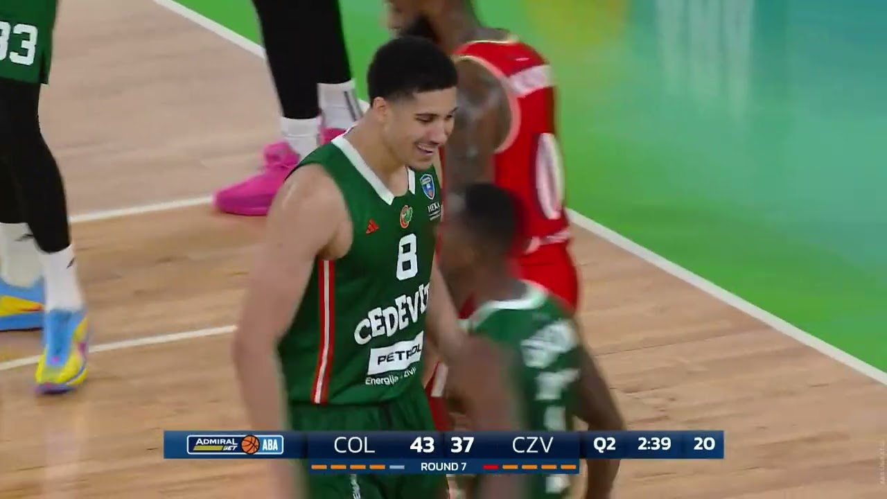 AdmiralBet ABA League 2025/26, HL, Round 7: Cedevita Olimpija - Crvena zvezda Meridianbet (17.11.25)