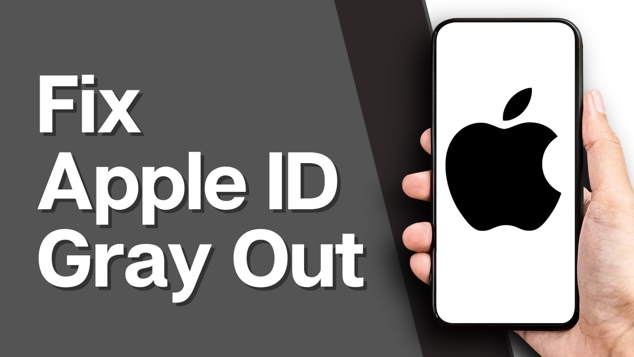 How To Fix Apple ID Gray Out | Fix My iPhone From Being Grayed Out (2024)