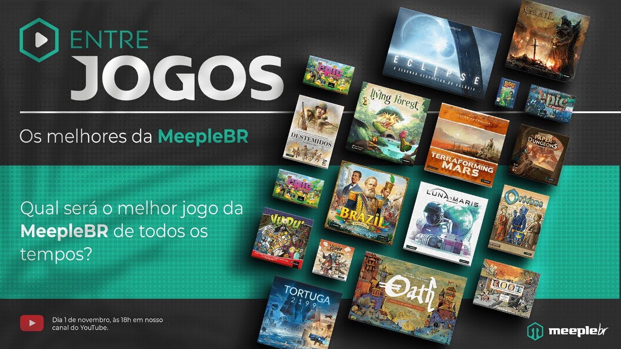 Entre Jogos - O melhor jogo da MeepleBR de todos os tempos