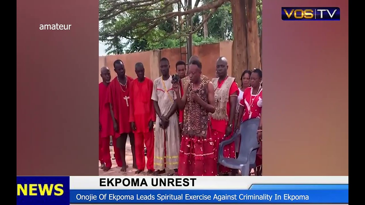 Onojie of Ekpoma Seeks Spiritual Solution to  Criminal Activities in Ekpoma