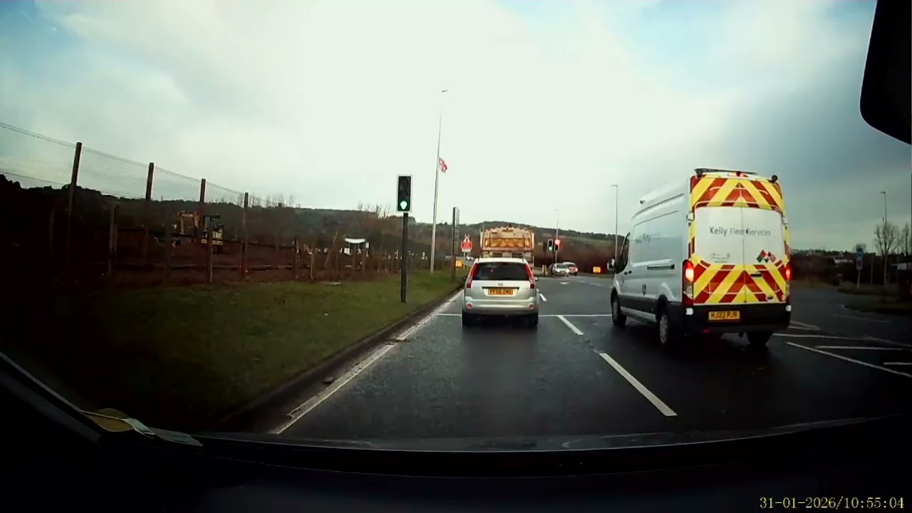 Dashcam Driving To Weston Super Mare From Bristol