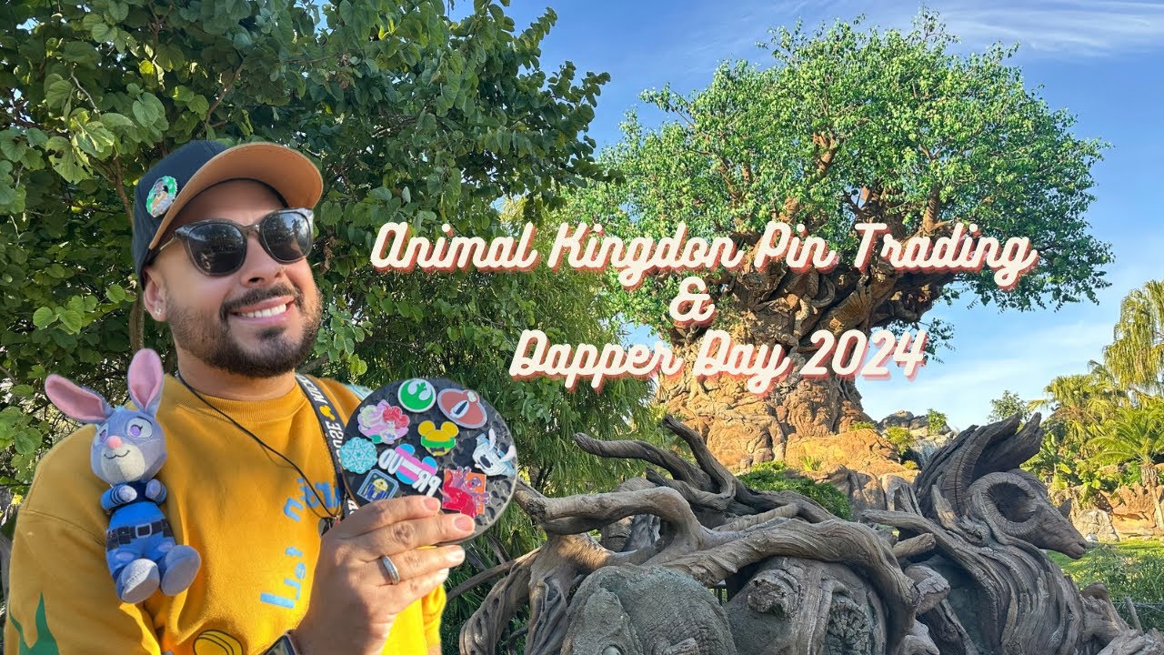 Animnal Kingdom Pin Trading & Dapper Day 2024