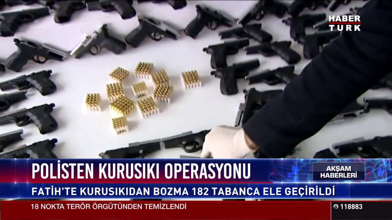 Polisten kurusıkı operasyonu