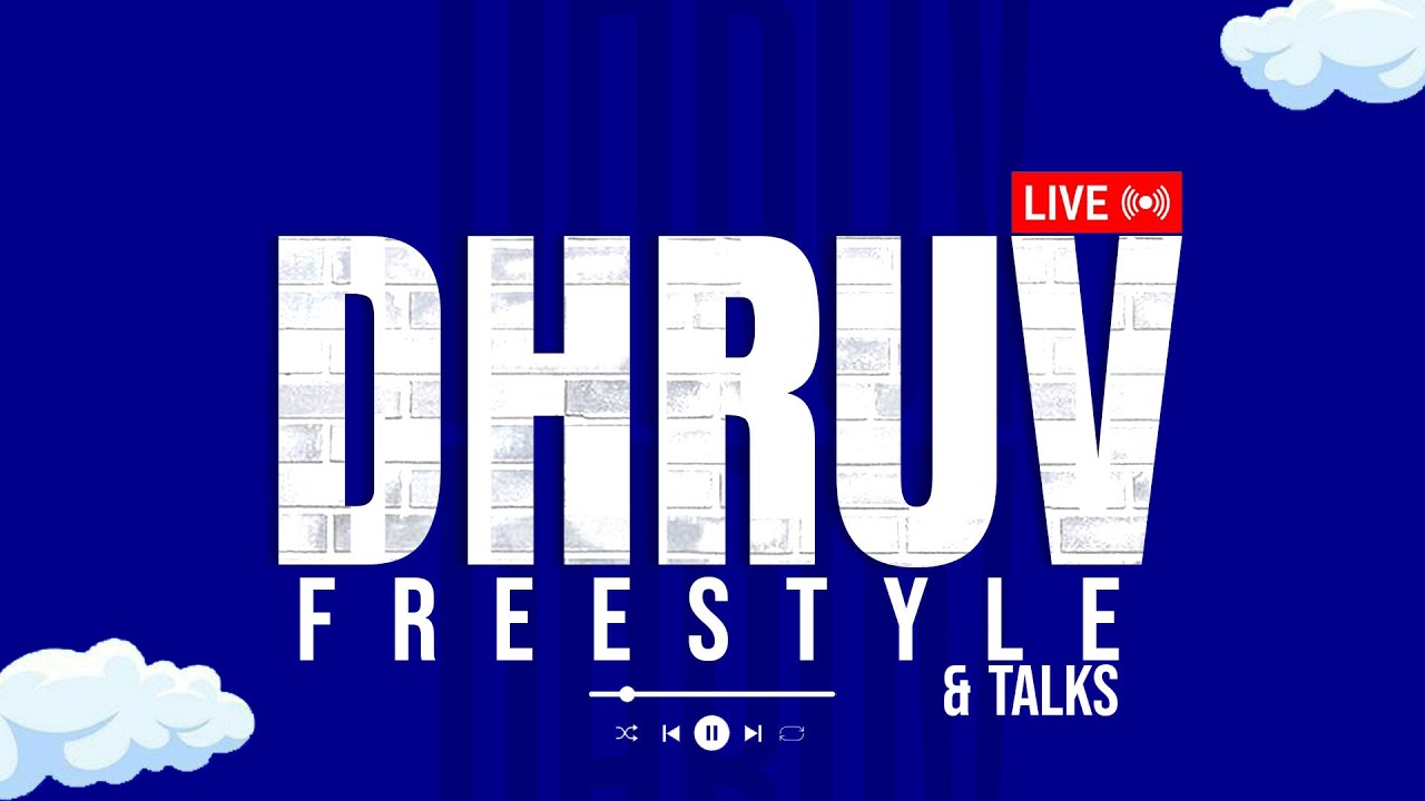 🛑Dhruv is live| Freestyle and talks..
