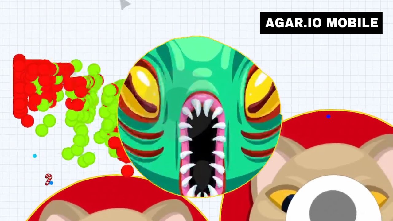 CRAZY BATTLE WINS! (Agar.io Mobile Gameplay!)