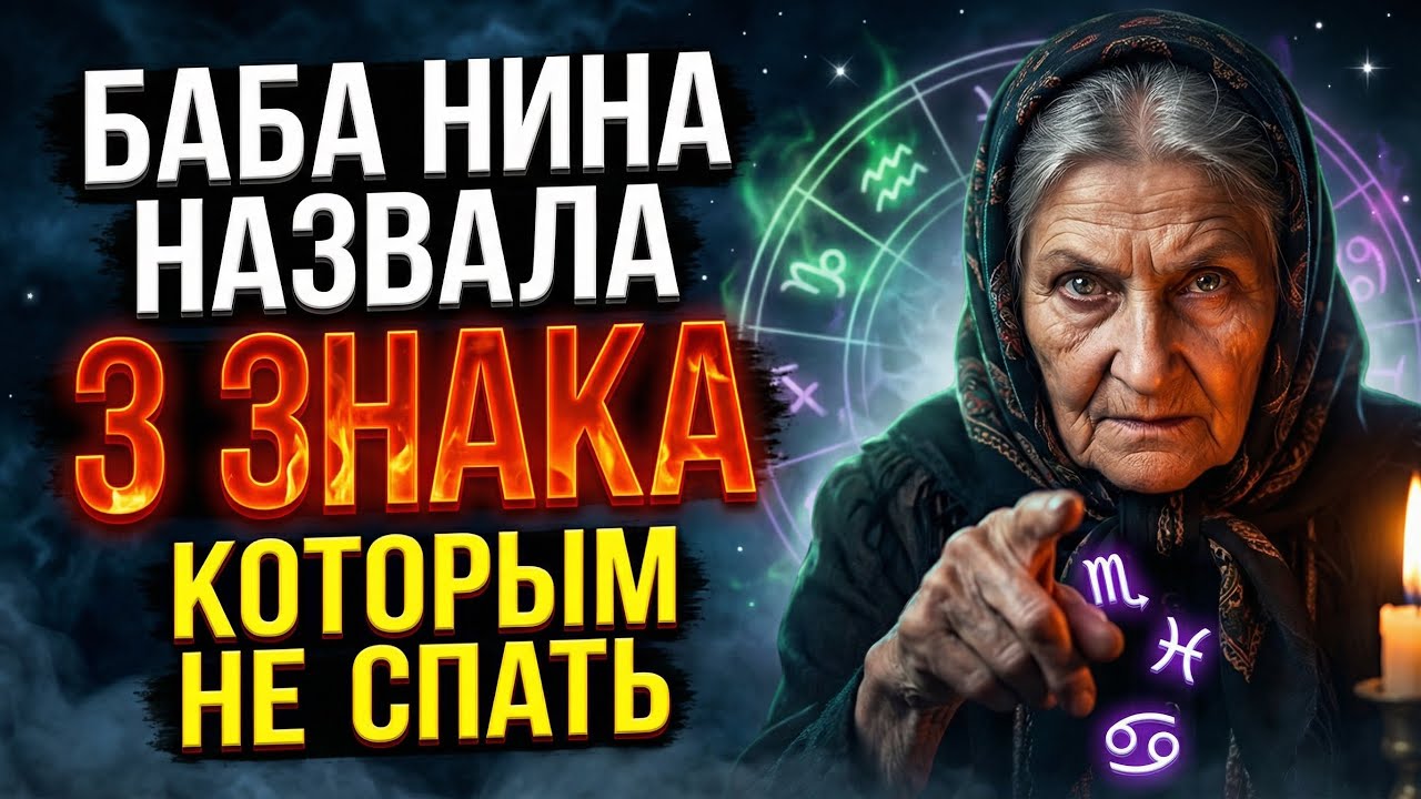 ⚠️ ТРЕТИЙ ЗНАК ОНА ПРОИЗНЕСЛА ШЁПОТОМ — БАБА НИНА НАЗВАЛА ТЕХ КОМУ НЕЛЬЗЯ СПАТЬ