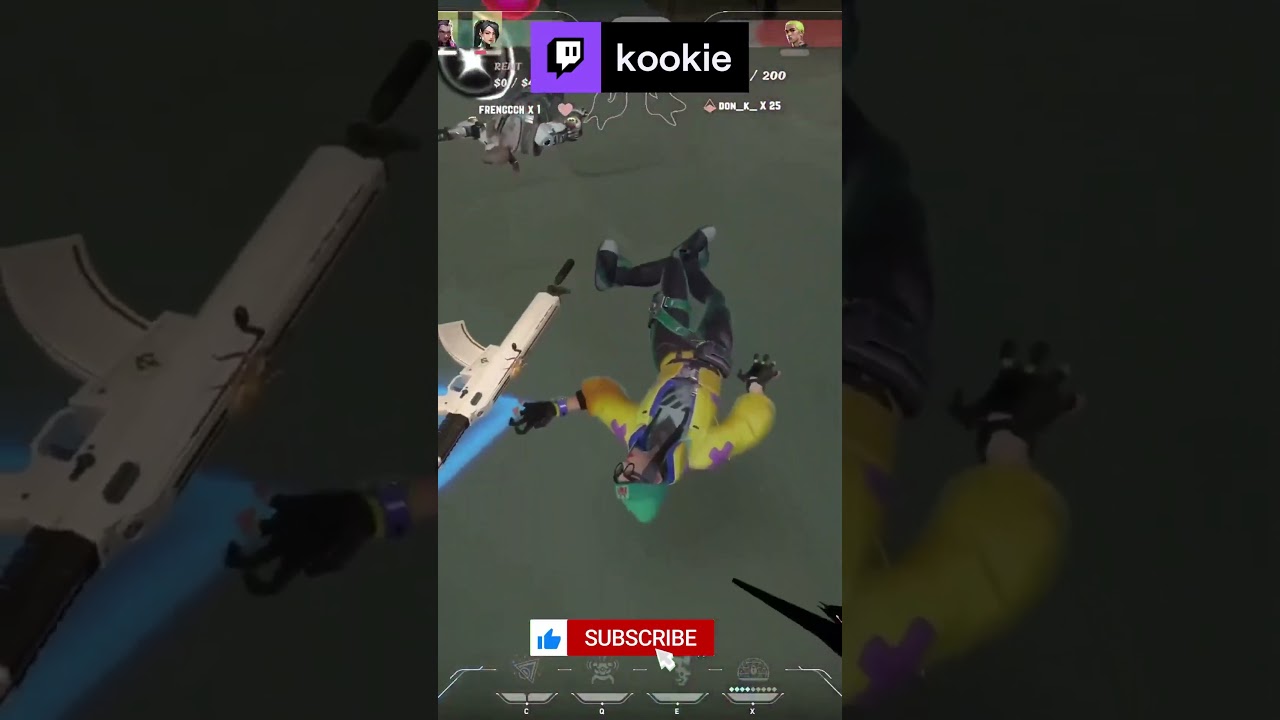 I WANT TO BREAK FREE #valorant #twitch #kookie #valorantranked #vtuber #shorts #short