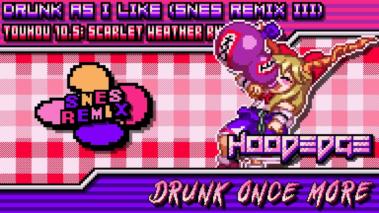 Touhou 10.5: SWR - Drunk Once More ~ Drunk As I Like (SNES Remix III)