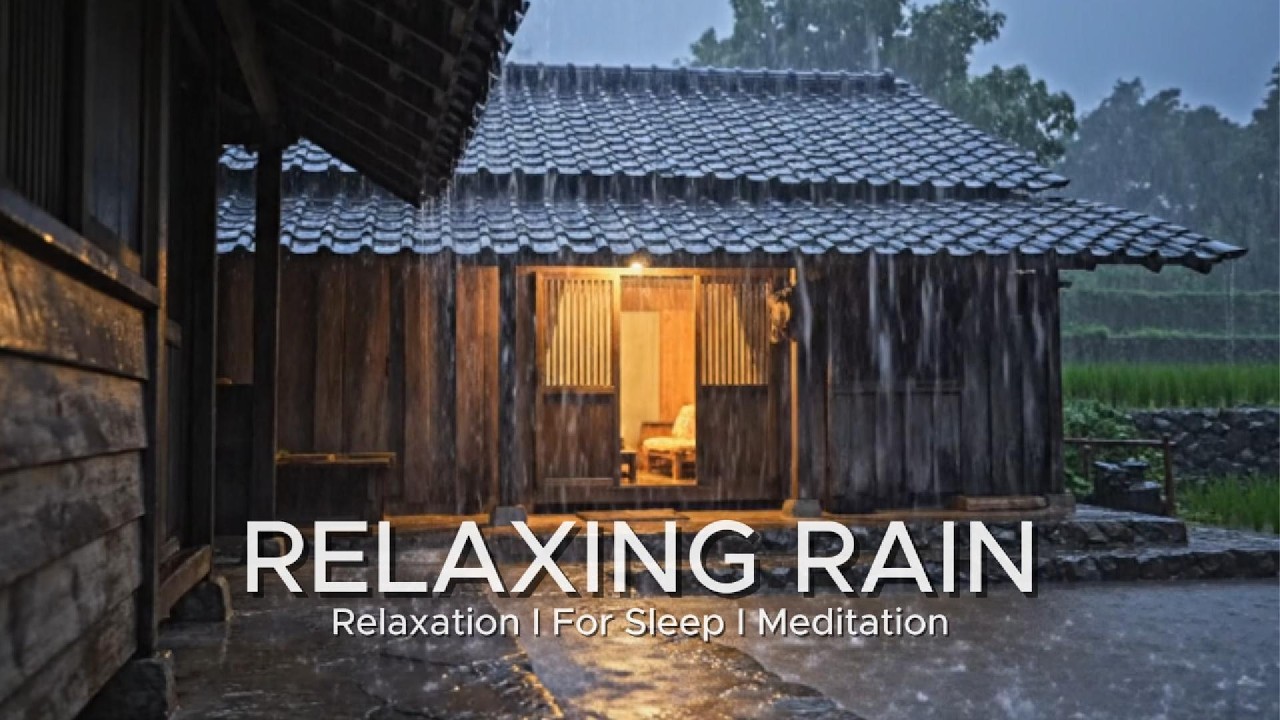 Quiet Night Rain in the Forest 🌧 | Peaceful Sleep Ambience