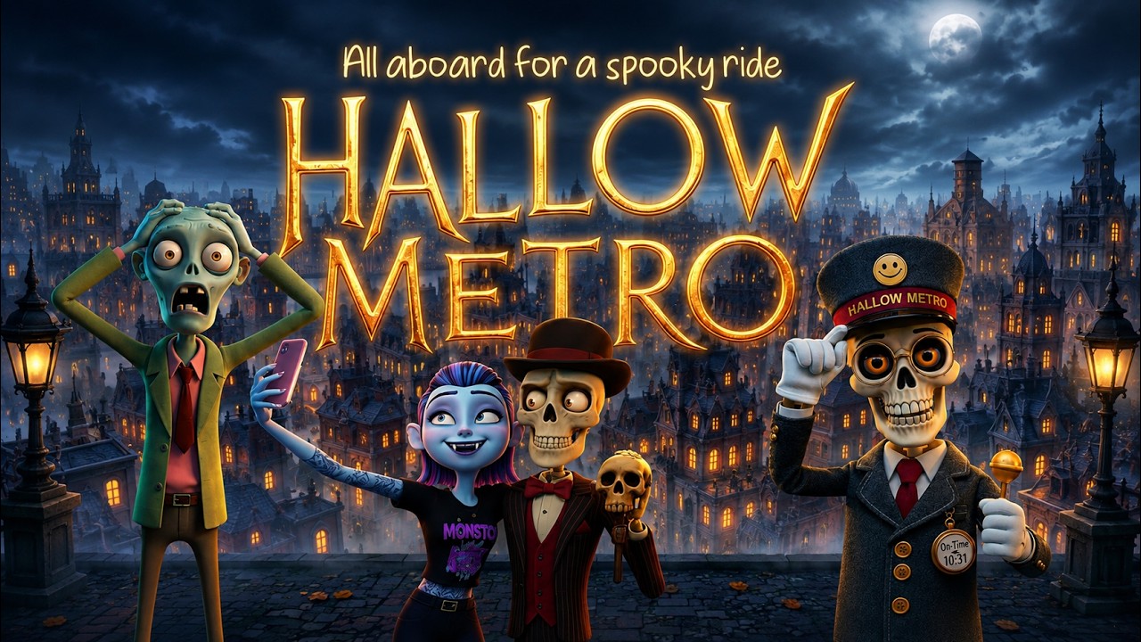 HALLOW METRO 🚇 AI-Animated Mockumentary Short Film About Everyday Monsters