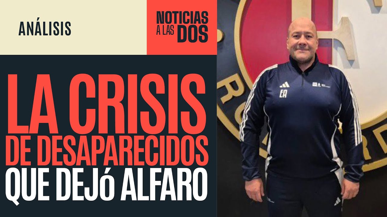 #NoticiasALasDos ¬ Alfaro dejó a Jalisco en crisis por desapariciones; ahora se pasea en Europa