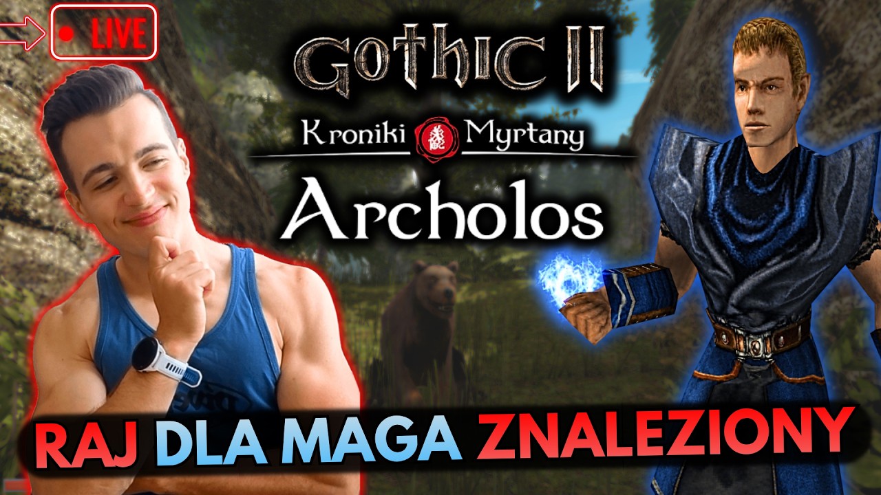 Gothic 2 Kroniki Myrtany 🔴 W KOŃCU MAM RZECZY DLA MAGA #8