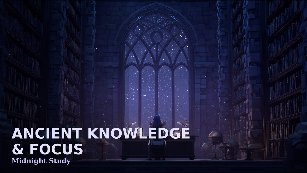 [Medieval Focus] Midnight Castle Archive | Ancient Instrumental Music for Deep Concentration
