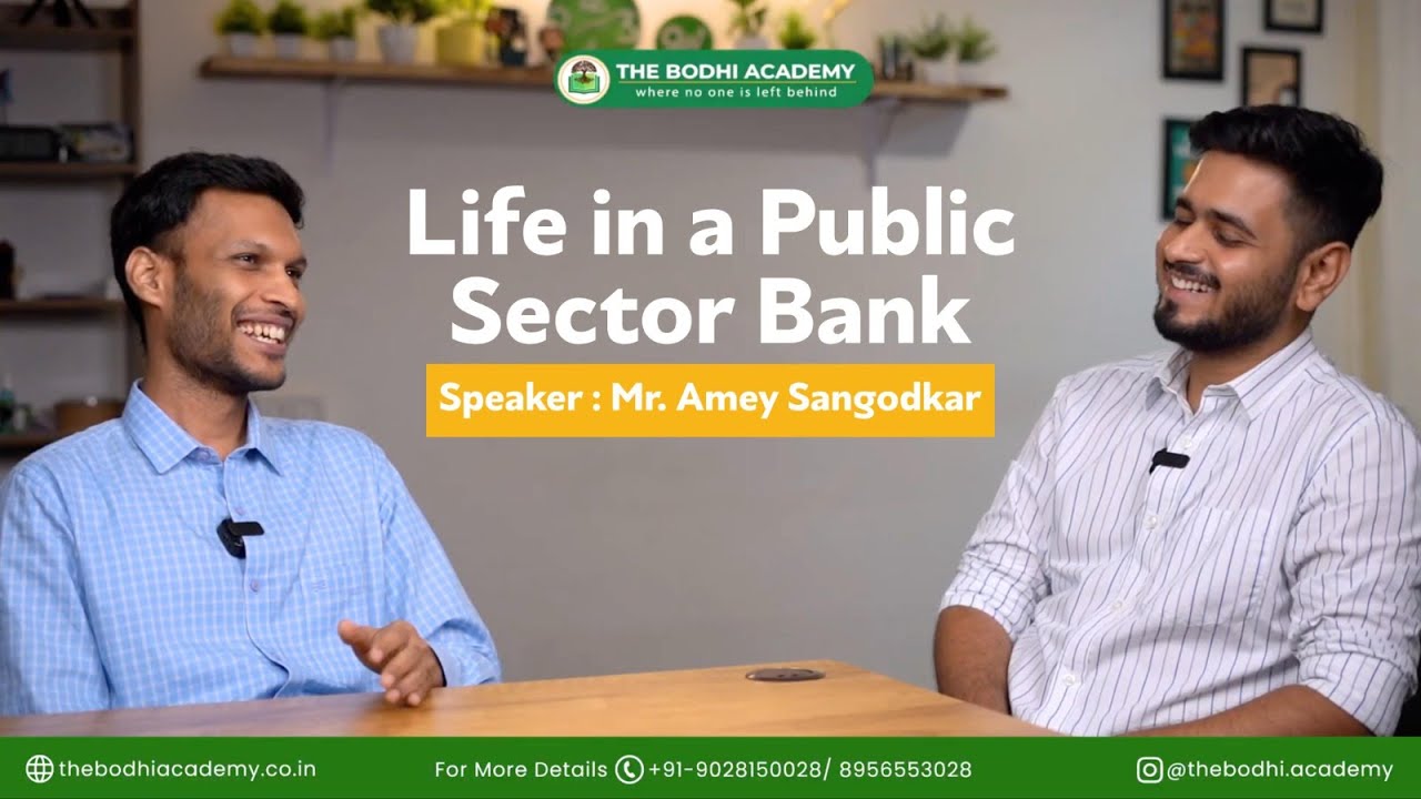 💼 Inside Life at a Public Sector Bank | Real Talk with Mr. Amey Sangodkar