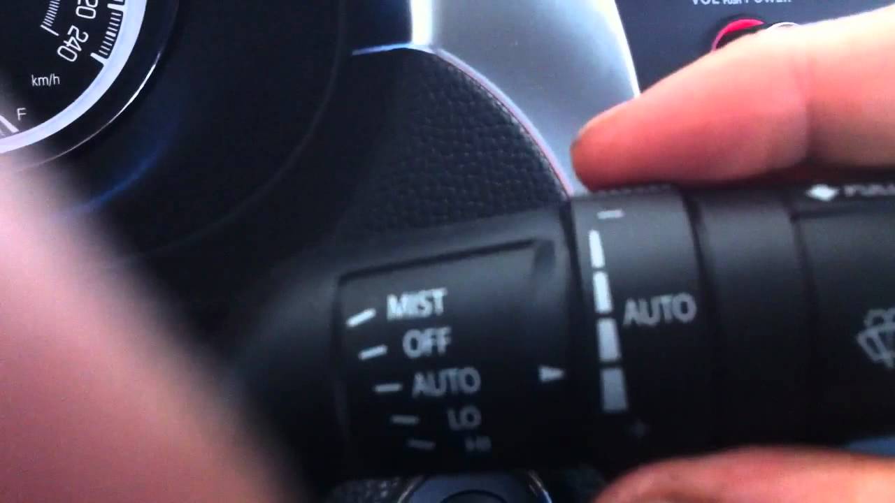 Suzuki Kizashi - Einstellen der Lichtautomatik