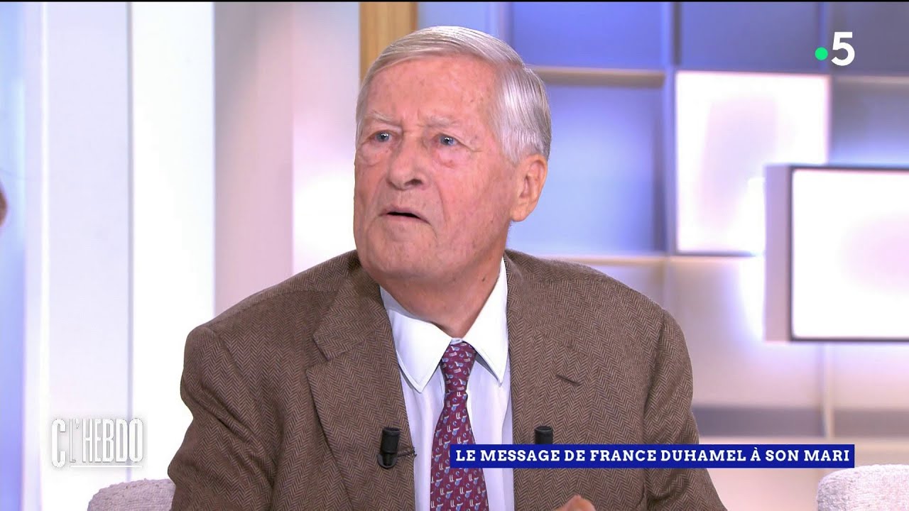 Alain Duhamel va prendre sa retraite après 60 ans de carrière - C l'hebdo - 07/09/2024