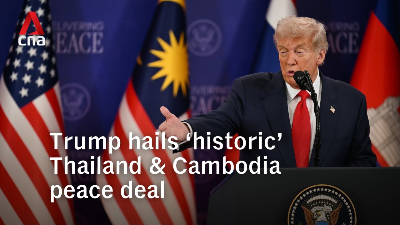 ASEAN summit in KL: President Trump on how the US, Malaysia helped end the Thai-Cambodia conflict