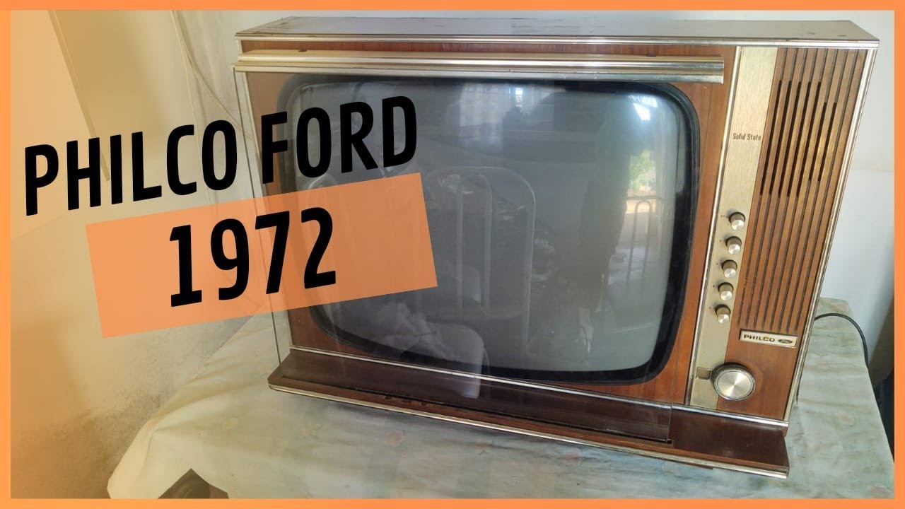 TV ANTIGA PHILCO FORD TV374 DE 1972.