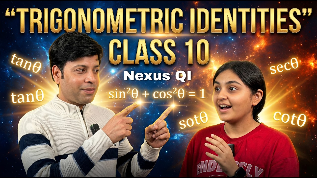 Trigonometric Identities Made Super Easy! Class 10 | Nexus QI