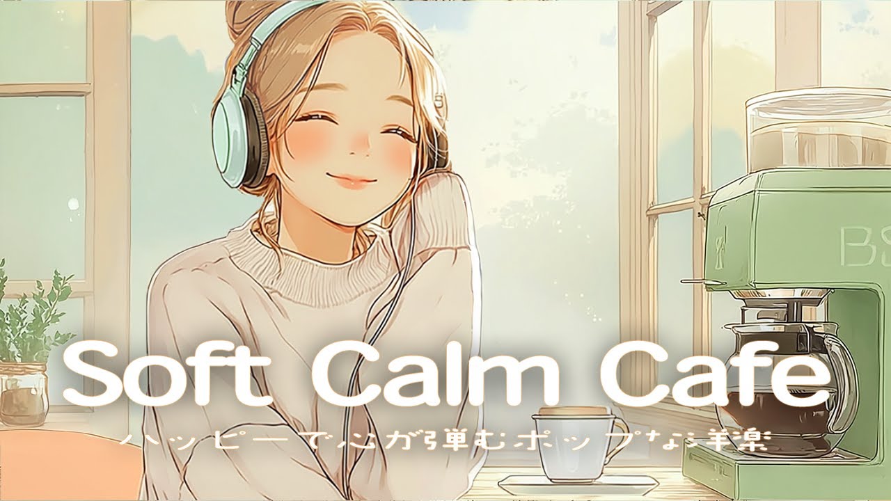 【洋楽】静かに落ちるコーヒー☕気分がふわっと上向く朝の音楽｜Chill Pop Playlist｜Soft Calm Cafe