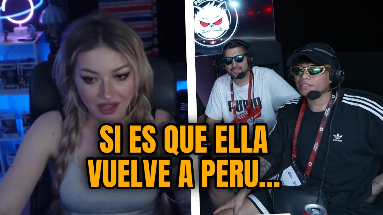 ZEIN LE PREGUNTA A BUTTI  DE ACCAMARY Y ELLA ENTRA AL STREAM PARA VERLO