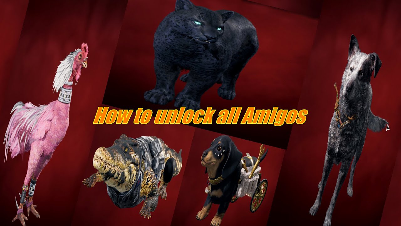 How to unlock all Amigos in Far Cry 6 - Abilities and All the Appearance