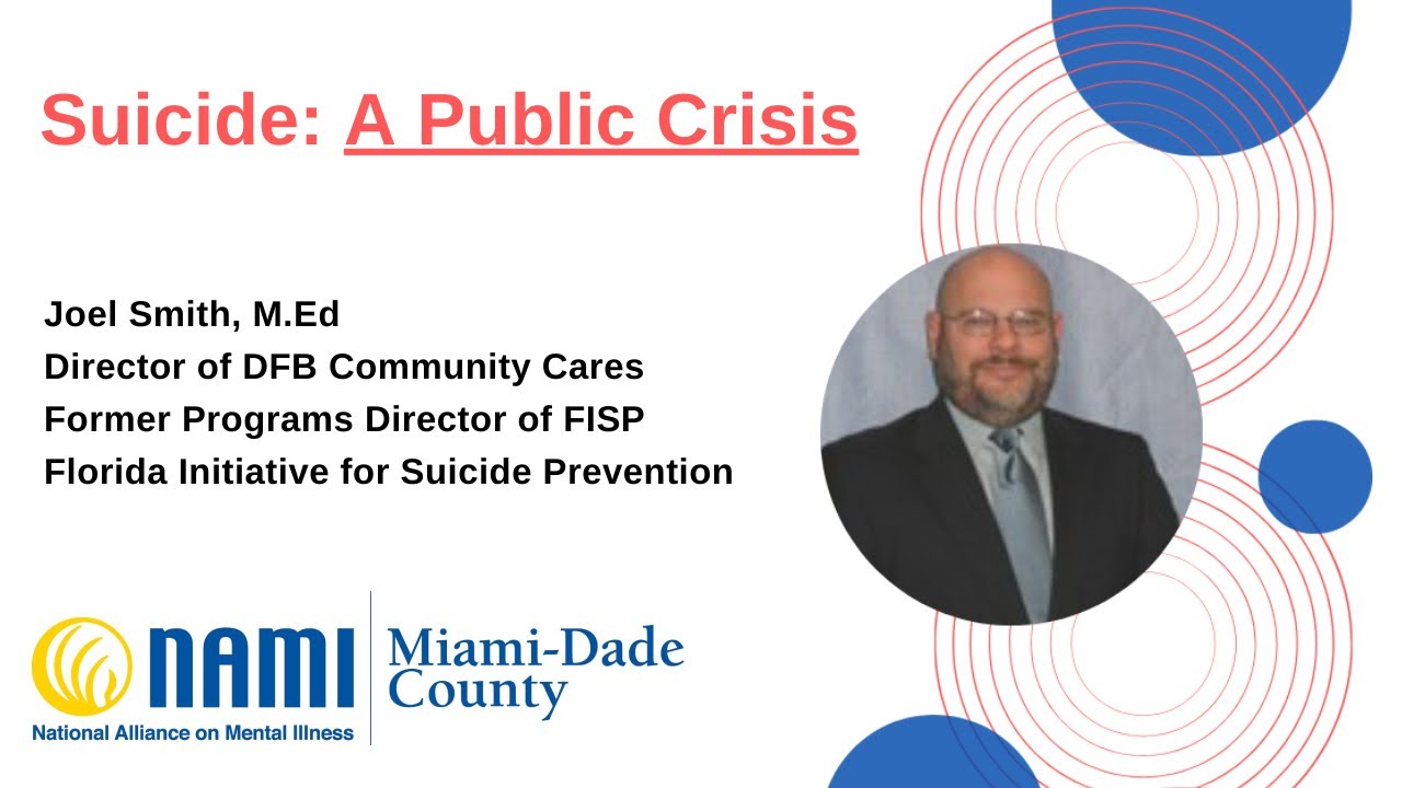 Suicide: A Public Crisis - Speaker Series