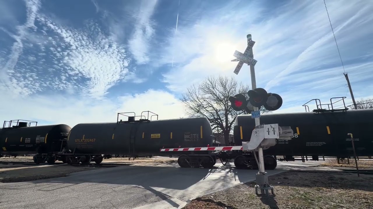 Douglas & Millwood Railroad crossing Wichita Ks