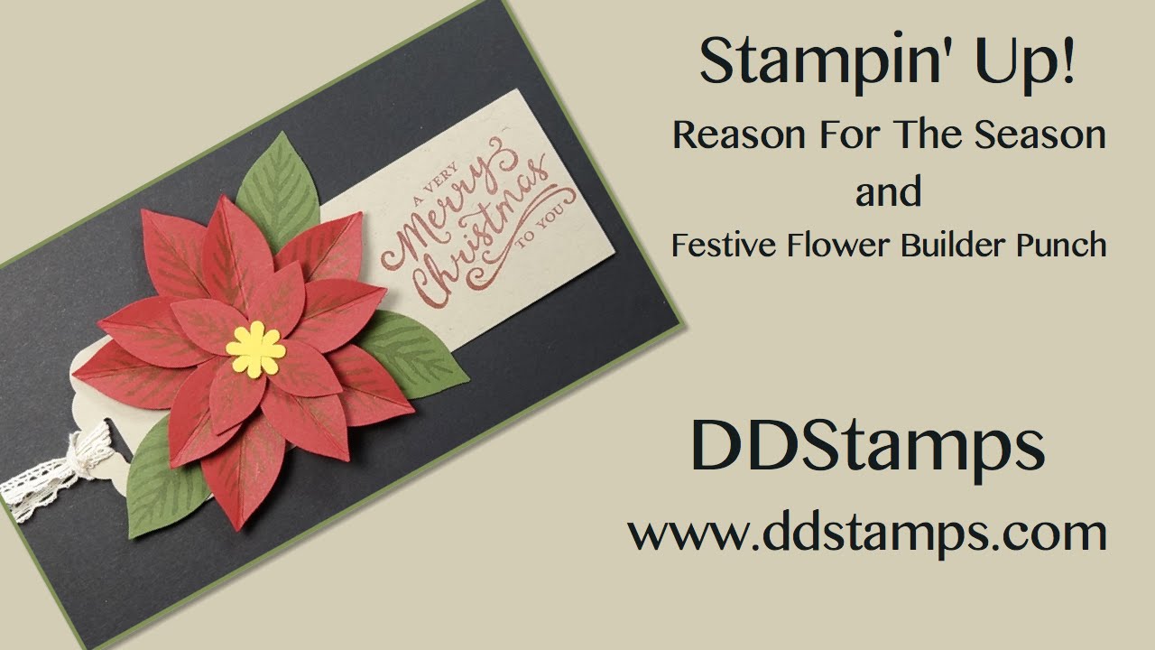 Stampin' Up!'s Festive Flower Builder Punch