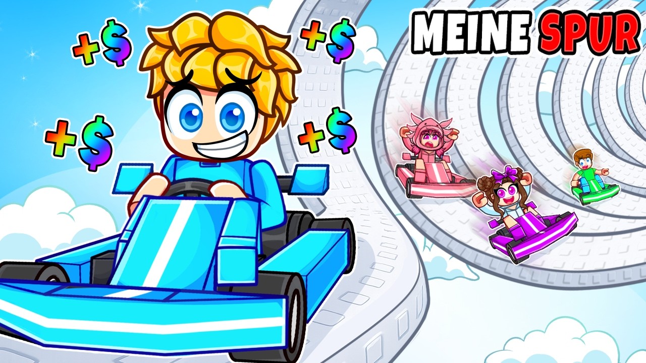 Ich habe MILLIONEN ausgegeben um die BESTE GO KART Strecke zu bauen in Roblox!