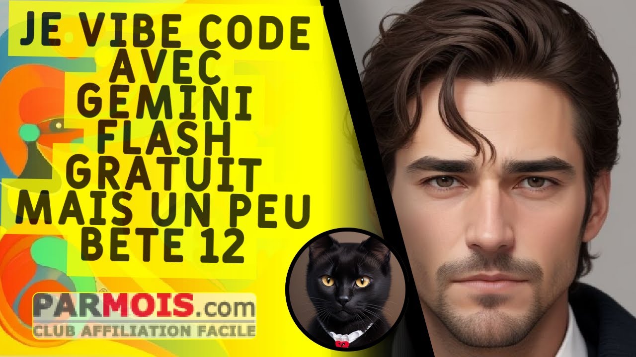 Je Vibe Code Avec Gemini Flash Gratuit Mais Un Peu Bête 12