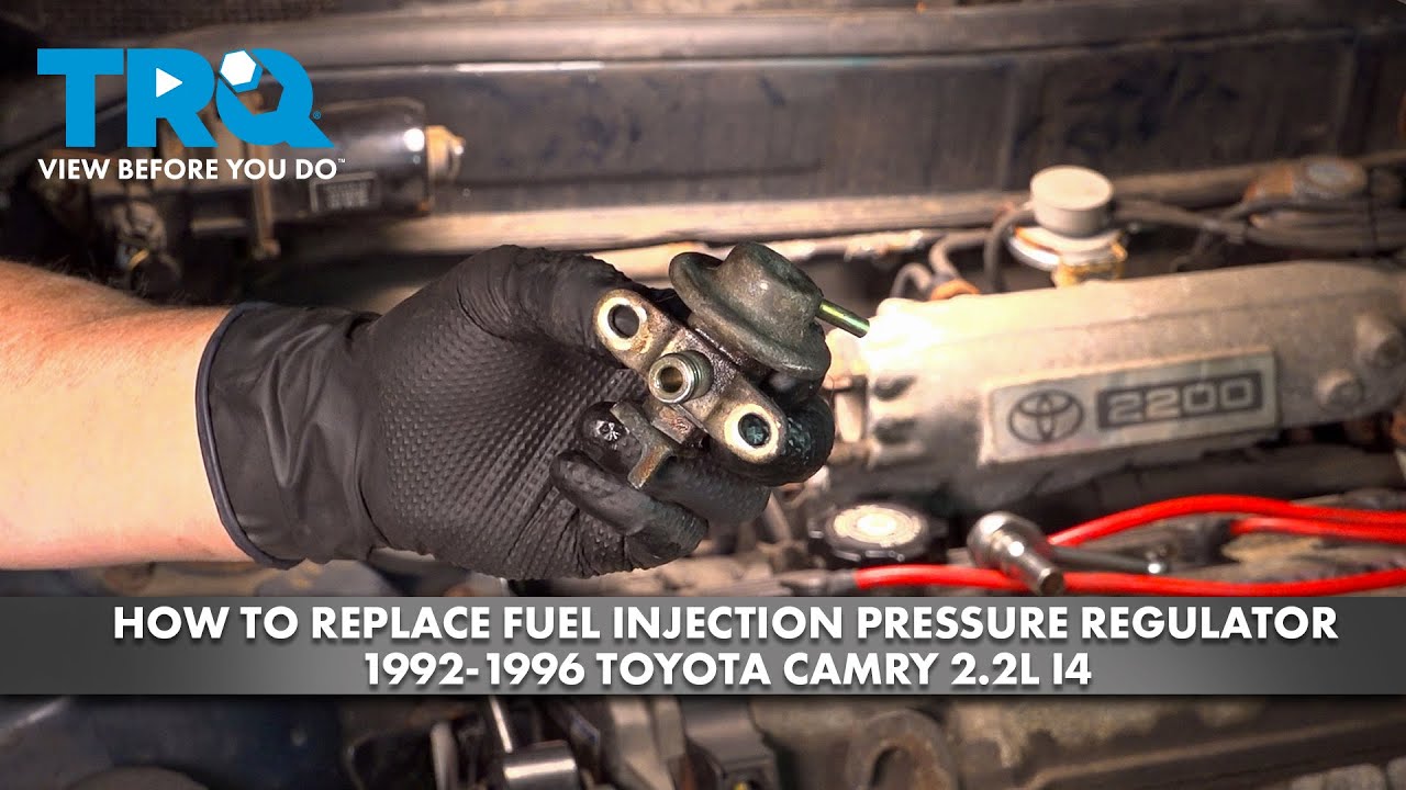 How to Replace Fuel Injection Pressure Regulator 1992-1996 Toyota Camry 2.2L I4