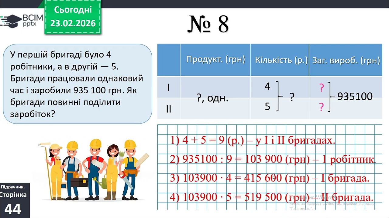 24 02  Математика  Множимо і ділимо багатоцифрове число на розрядне число