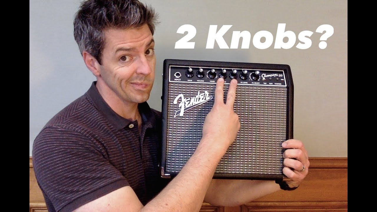 2 Ways You Can EQ the Fender Champion 20 (Guitar Amp Review and Settings DEMO)
