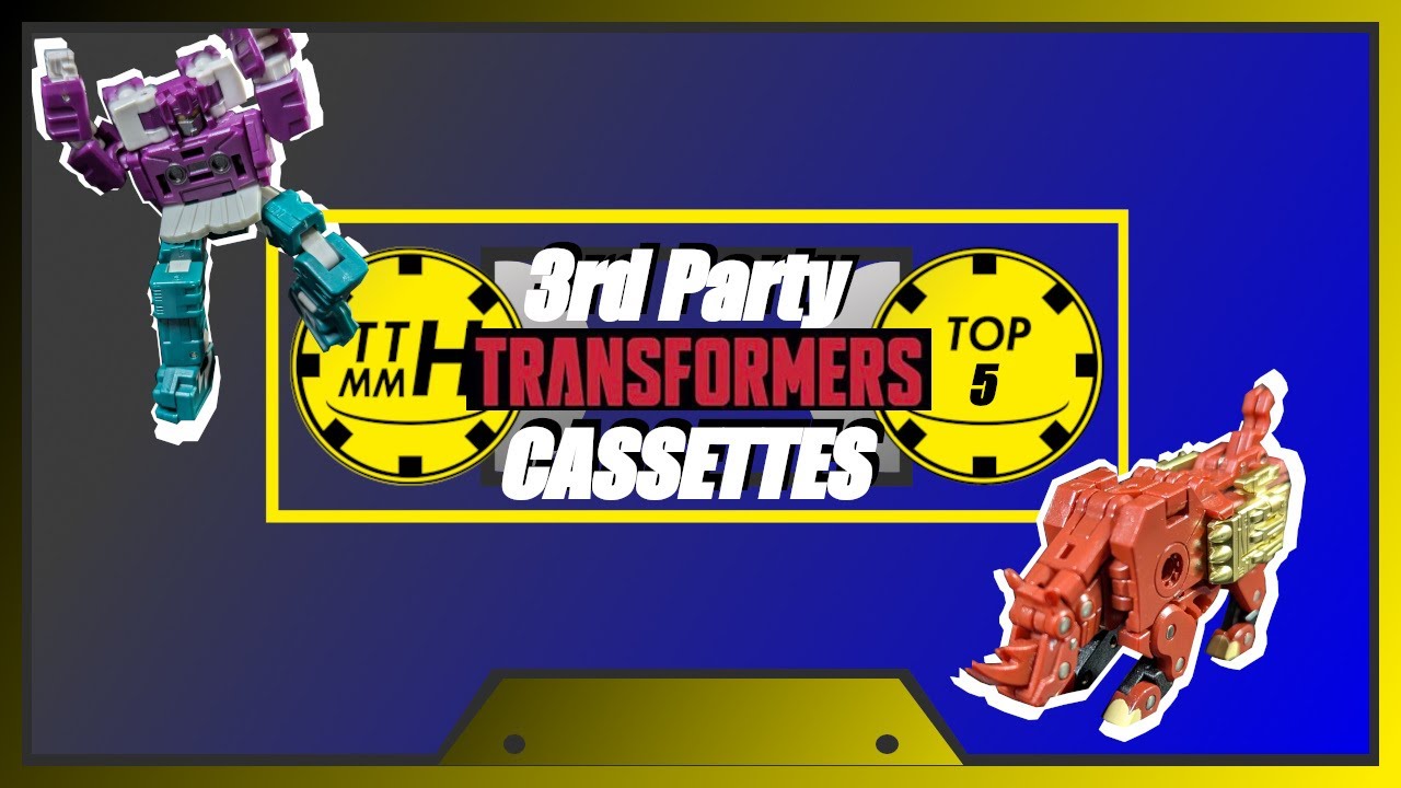 Top 5 Third Party transforming Cassettes (stop motion)