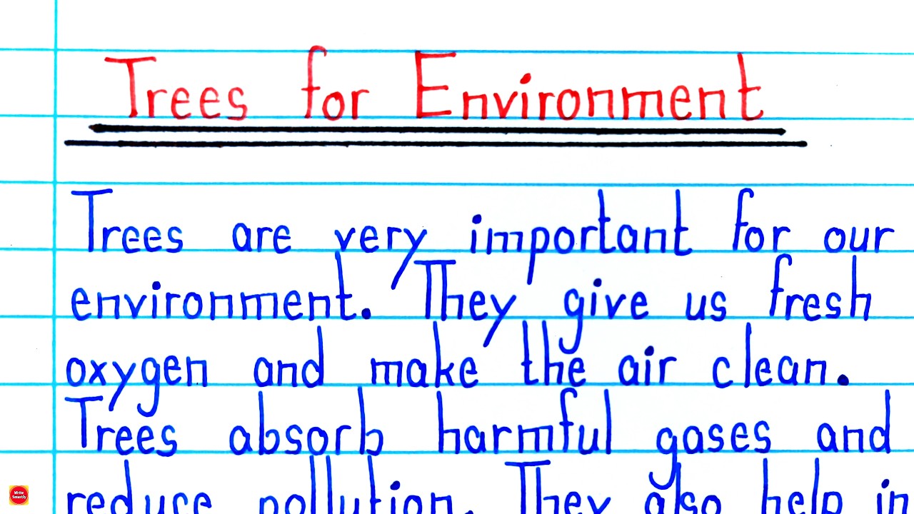 Essay on Trees for Environment in English | 10 Lines English Essay | Save Trees Save Earth 2026