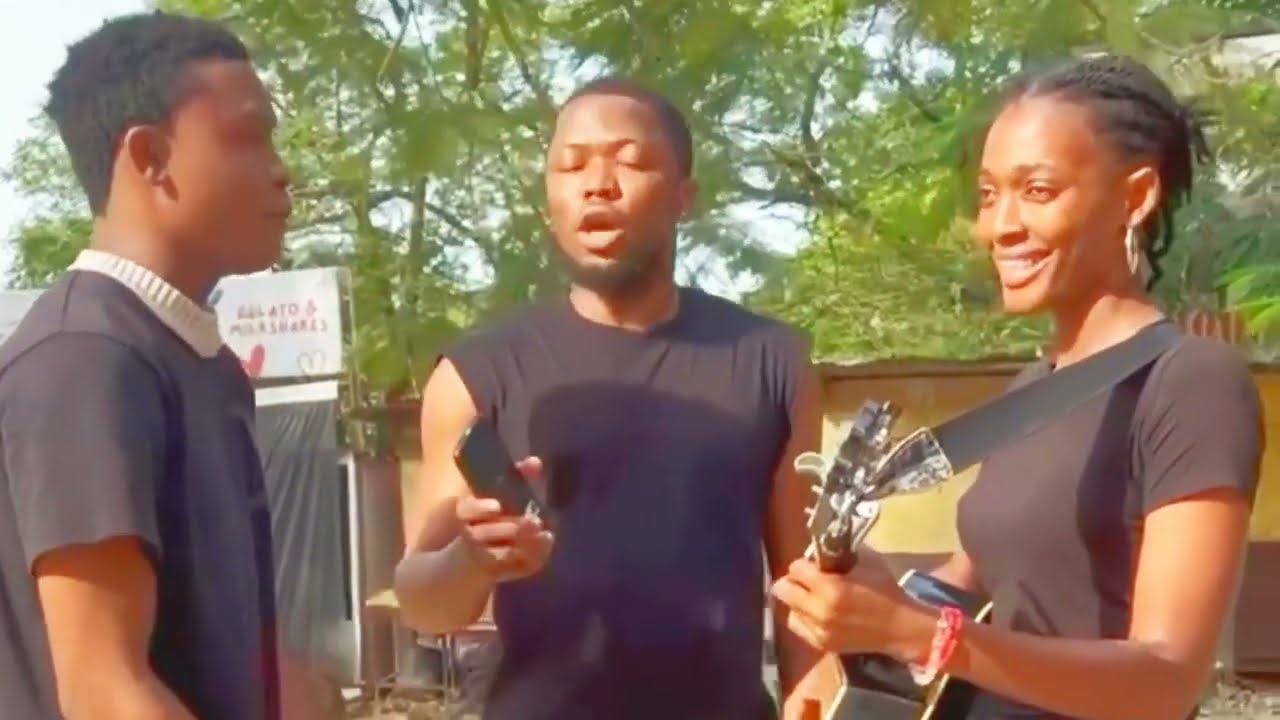 Brainjotter toasted guitar girl with Rap lyrics #brainjotter #brainjottercomedian