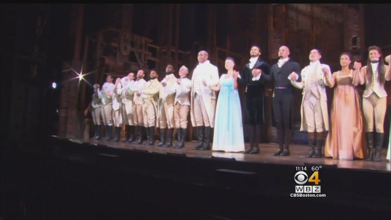Hamilton Opens At Boston Opera House