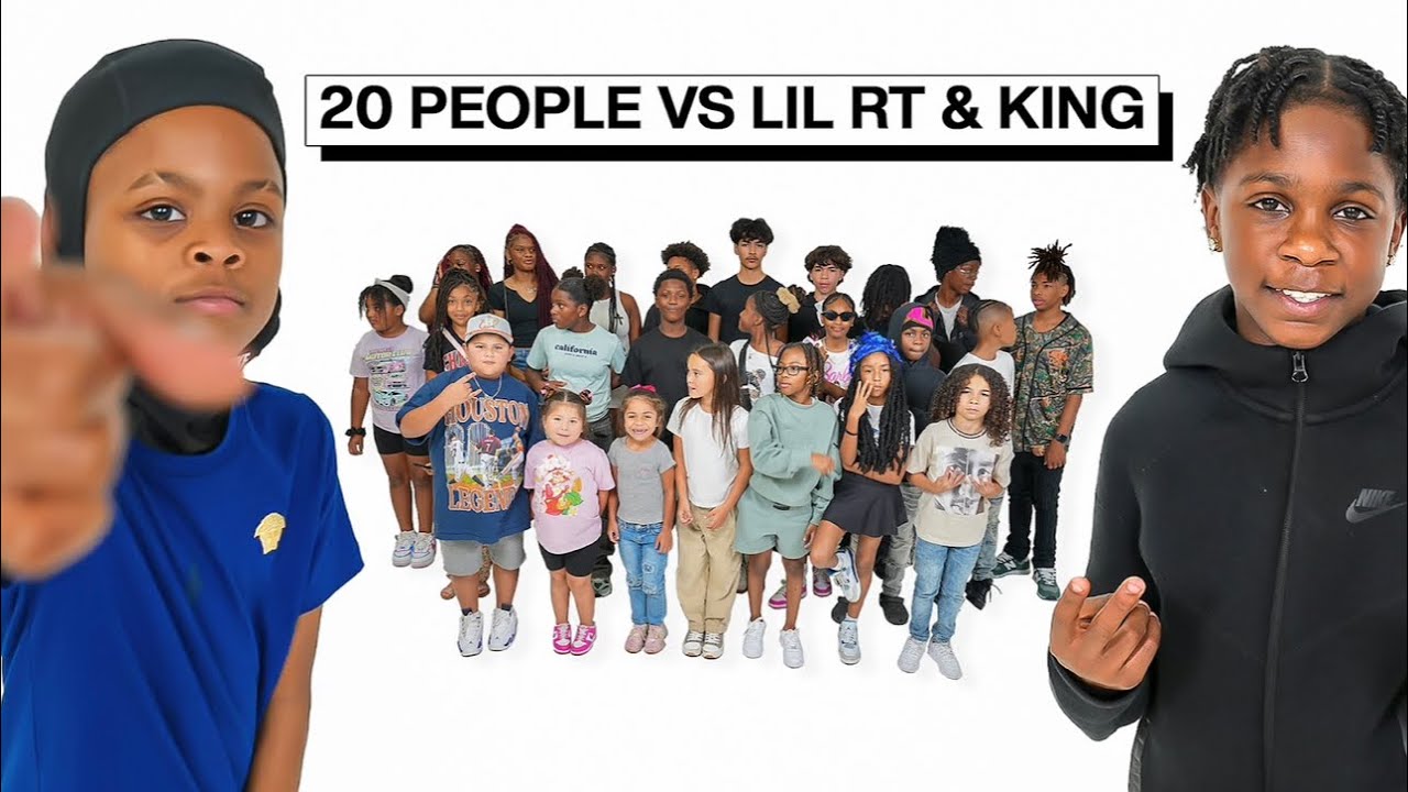 20 WOMEN VS 2 RAPPERS: LIL RT & FNG KING