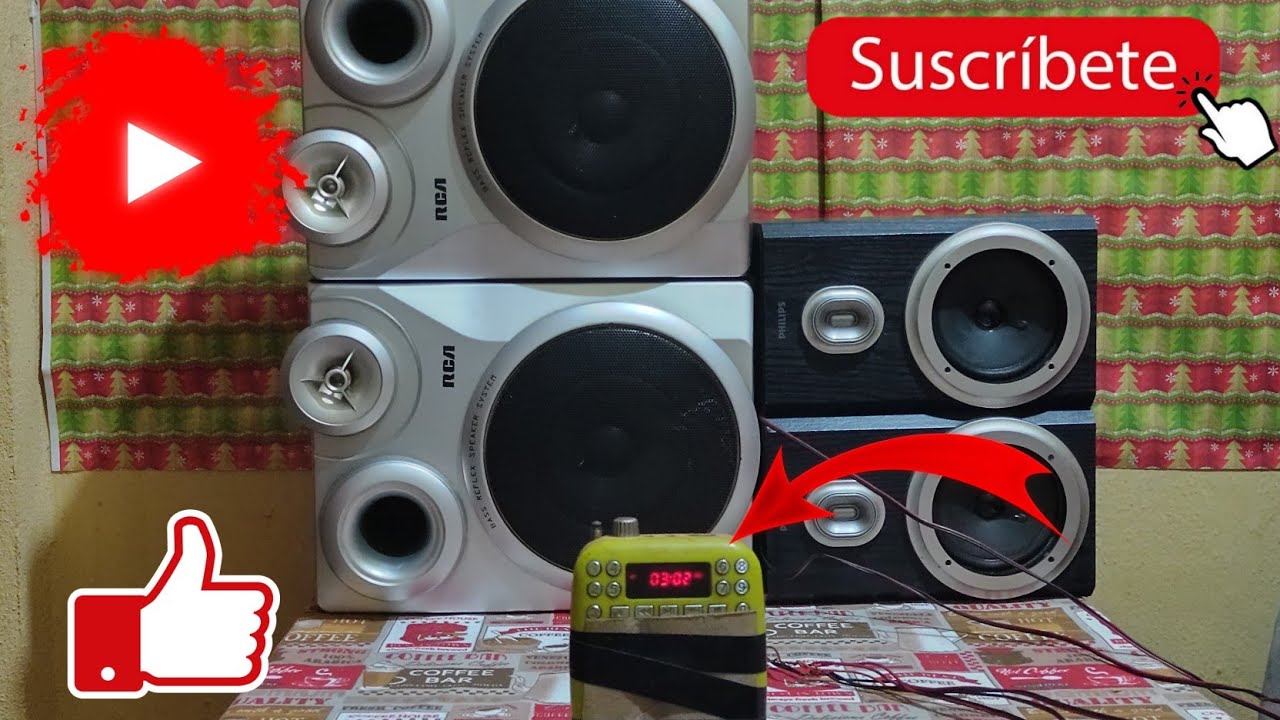 C&oacute;mo Hacer un Amplificador Con una Bocina Port&aacute;til Reciclada Para Bocinas de Cualquier ohmios