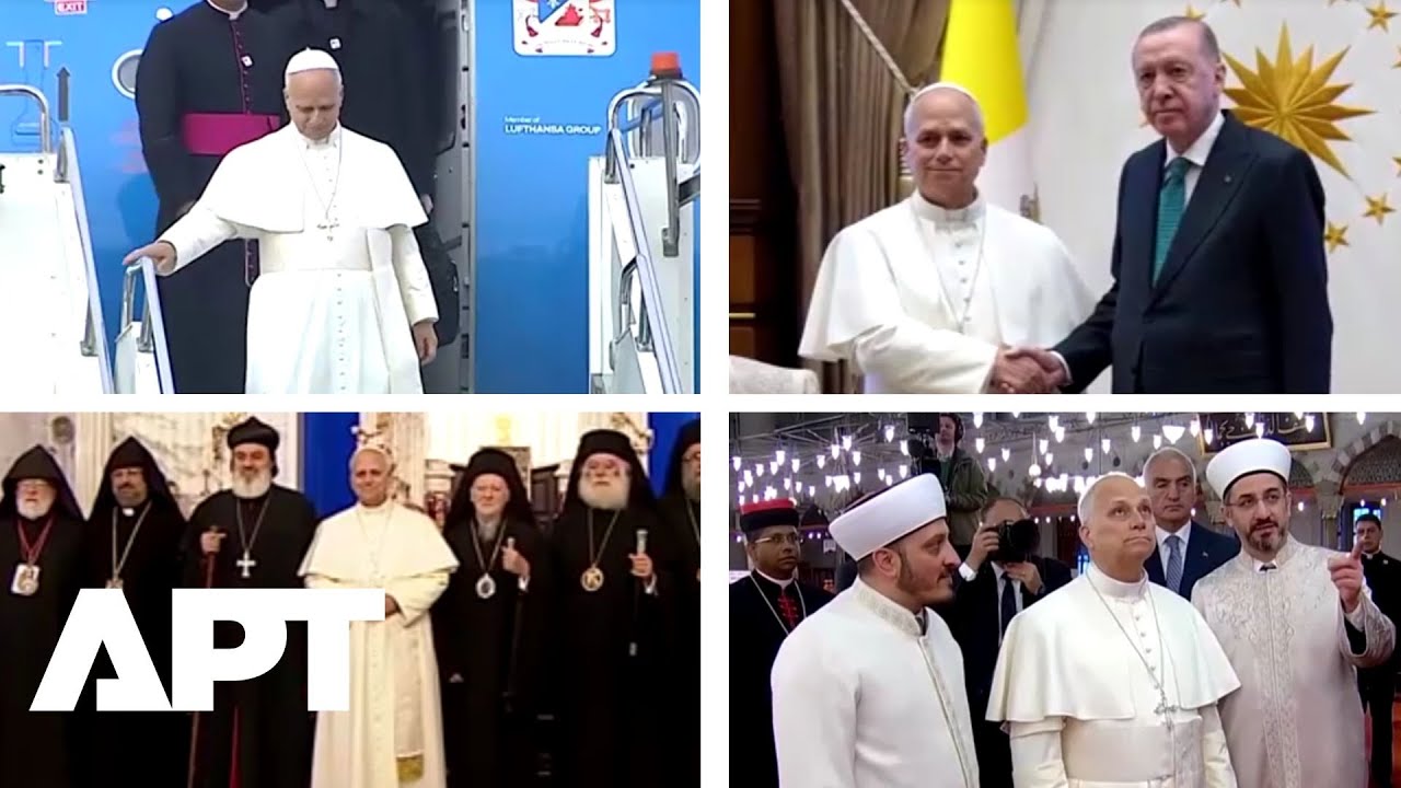 ВИДЕО: Первая зарубежная поездка Папы Льва: ключевые переговоры в Анкаре и важные моменты в Стамб...