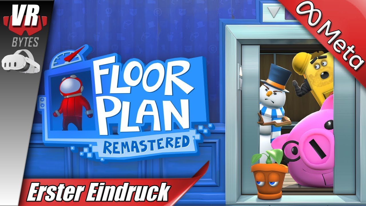Floor Plan Remastered / Meta Quest 3 / Erster Eindruck / Deutsch / Meta Quest 3 Spiele Deutsch