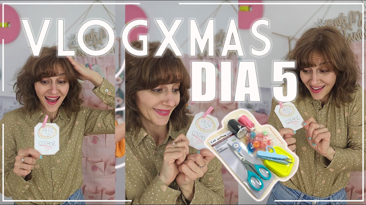 VLOG XMAS Día 5 🎄 Plancha y tijeras en mi taller de costura