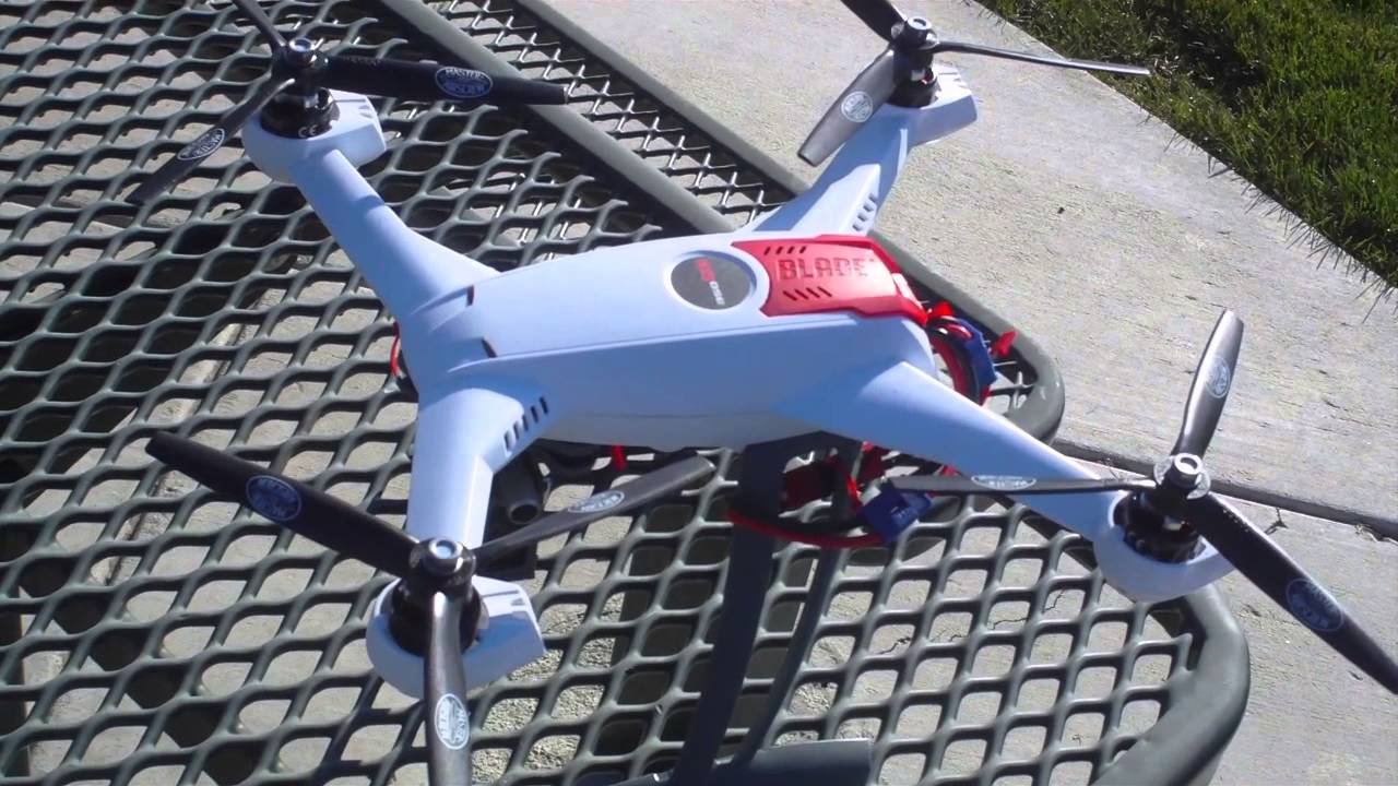 3 Blade Props for the 350 QX: Test