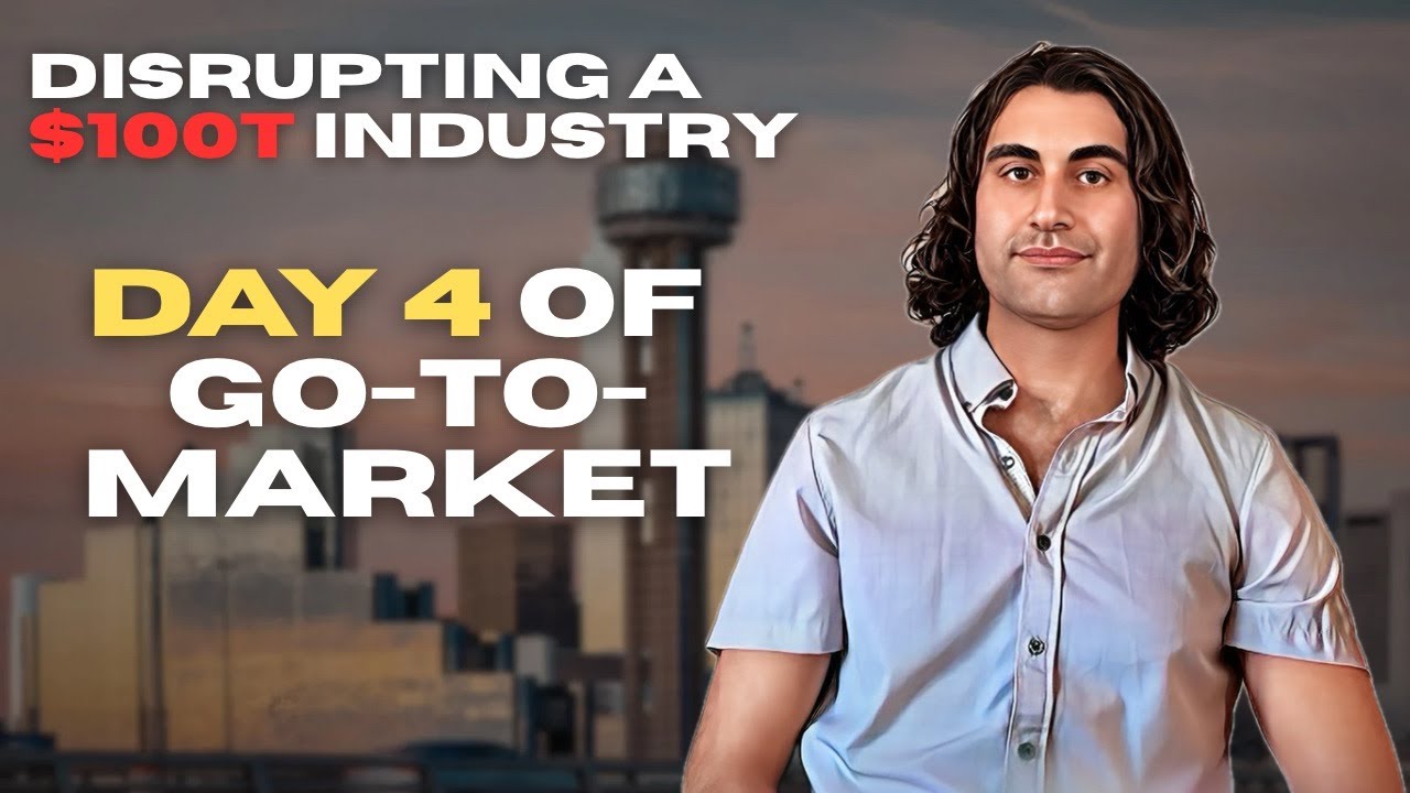 Disrupting a $100T Industry: Day 4 of Building an AI Startup (100 Days of GTM)