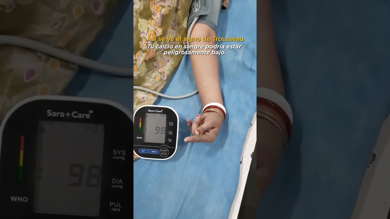 🩺 El Signo de Trousseau: Cuando el cuerpo revela sus secretos #traumatolog&iacute;a #dolor
