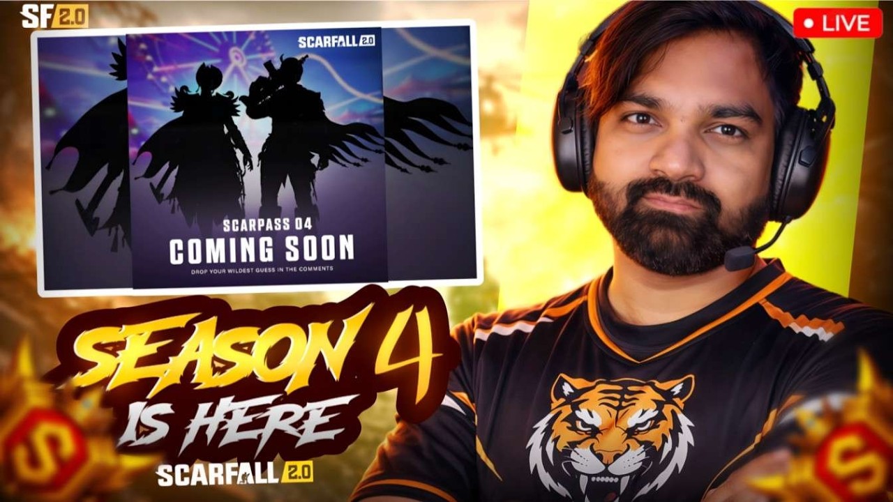 SCARFALL 2.0 LIVE SEASON 4 SCARPAS NEW UPDATE #battleroyalegame