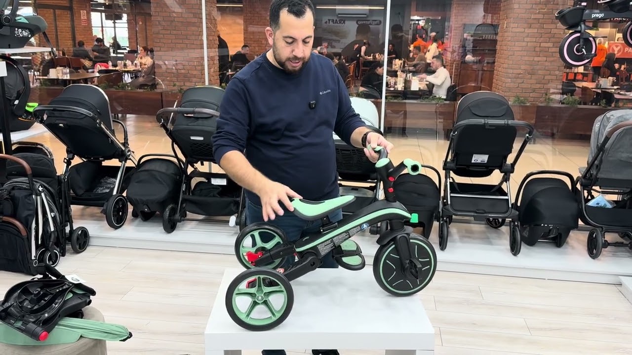 Globber Explorer 4in1 Katlanabilir Bisiklet