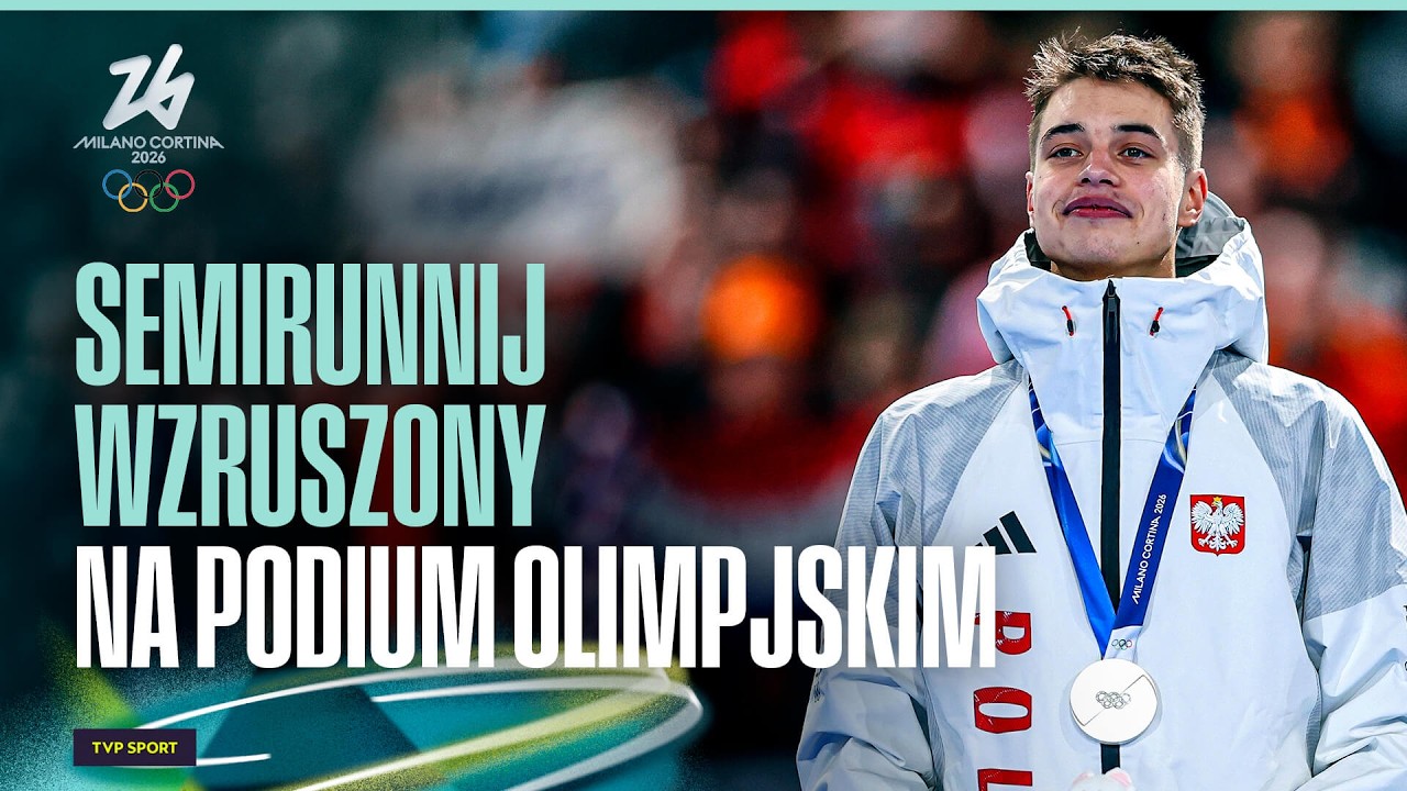 SEMIRUNNIJ NIE KRYŁ WZRUSZENIA NA PODIUM. OTO DEKORACJA NA ZIO 2026 Z POLAKIEM NA 2. STOPNIU